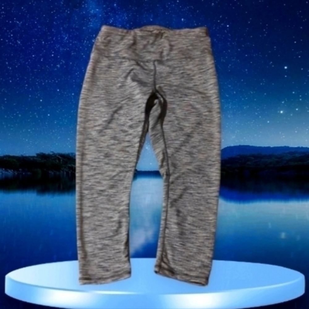 RBX Gray Cropped Capri Activewear Leggings Small - Picture 6 of 7